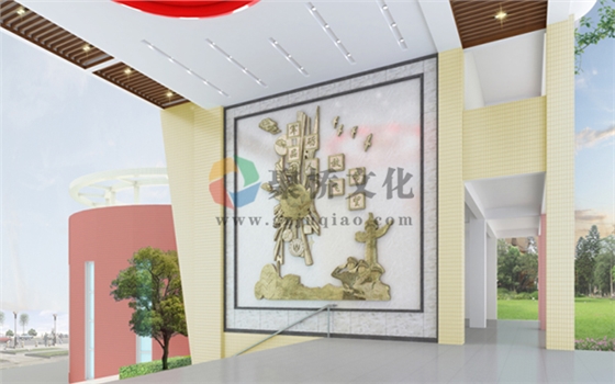 校园文化建设,校园文化墙设计